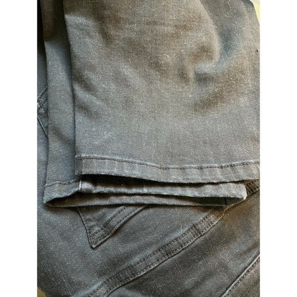 Anthropologie Pilcro High-Rise Black Denim Ankle Leggings Plus Size 26W - Picture 6 of 7